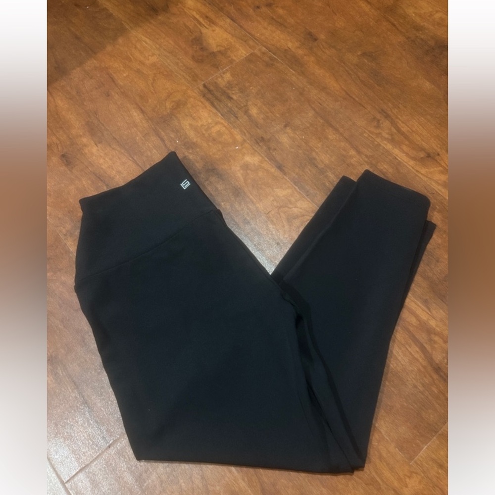 Lanston Sport Black High-Waist Leggings Size S